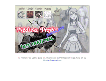 Tablet Screenshot of medusaprojectonline.com